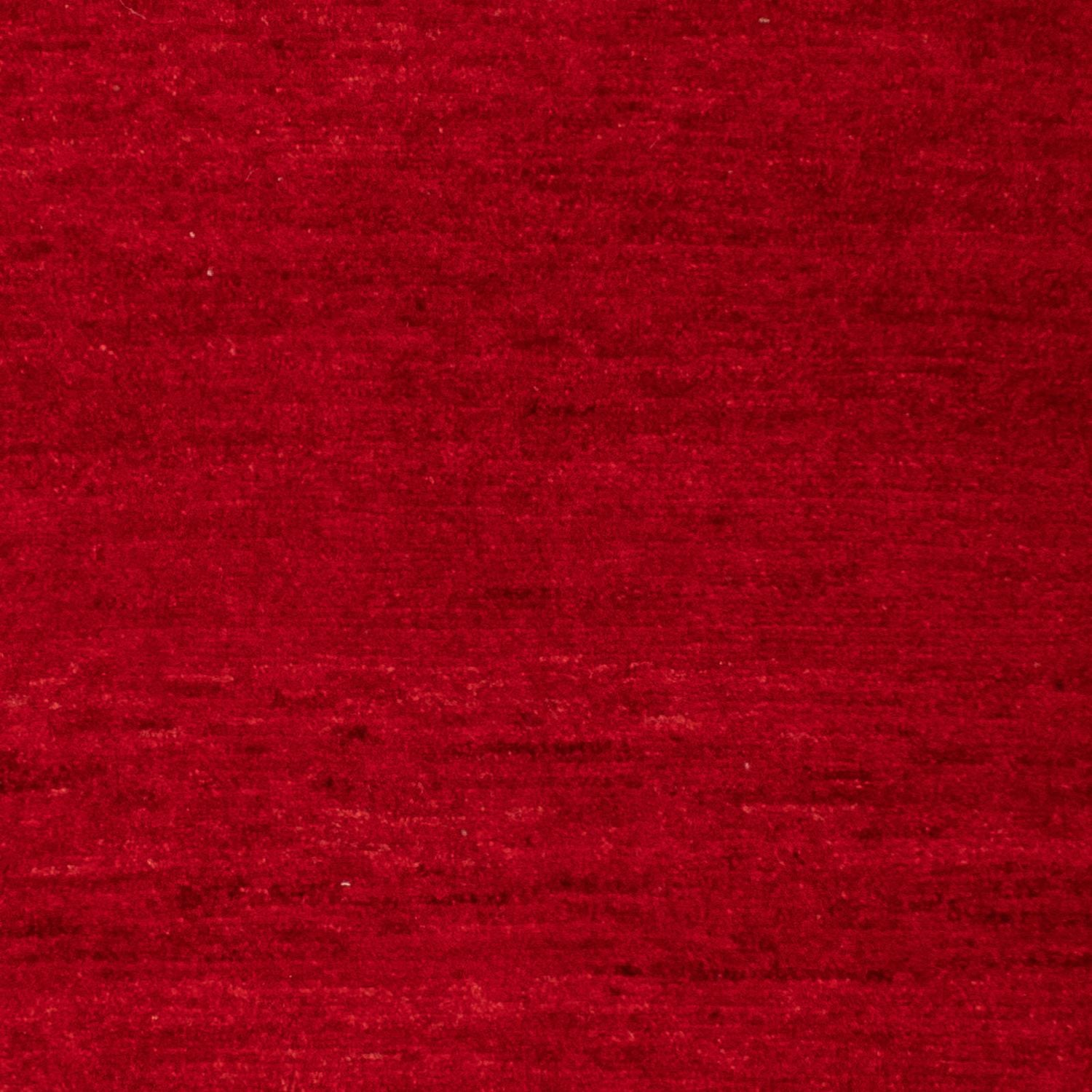 Alfombra Gabbeh - Loribaft Persa - 134 x 68 cm - rojo oscuro