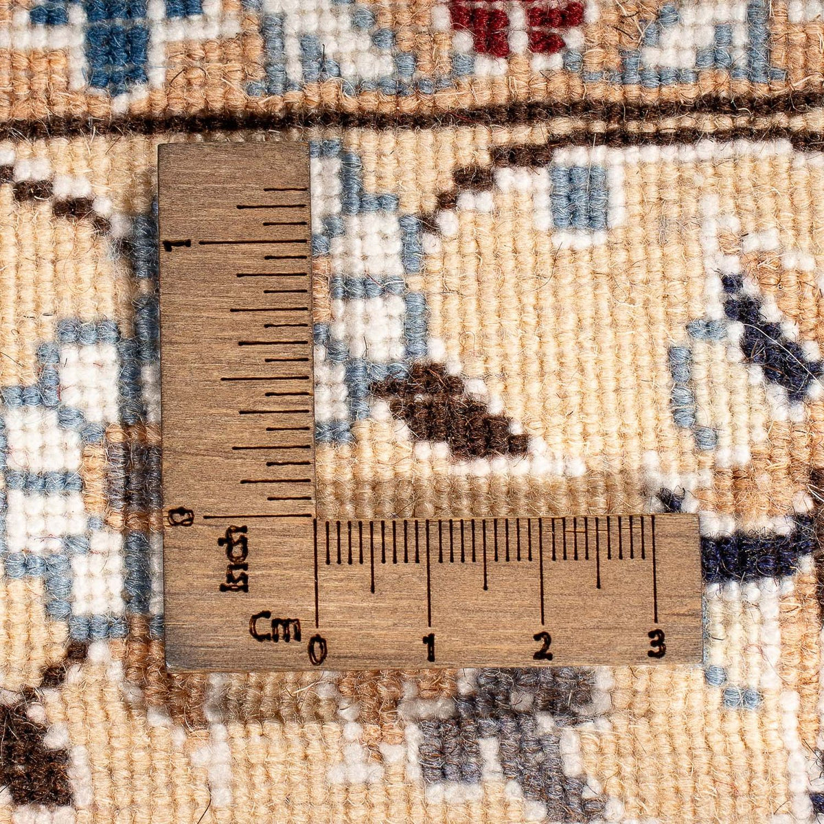 Alfombra Persa - Nain - Real - 148 x 101 cm - verde oscuro