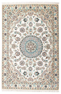 Alfombra Persa - Nain - Real - 147 x 100 cm - beige