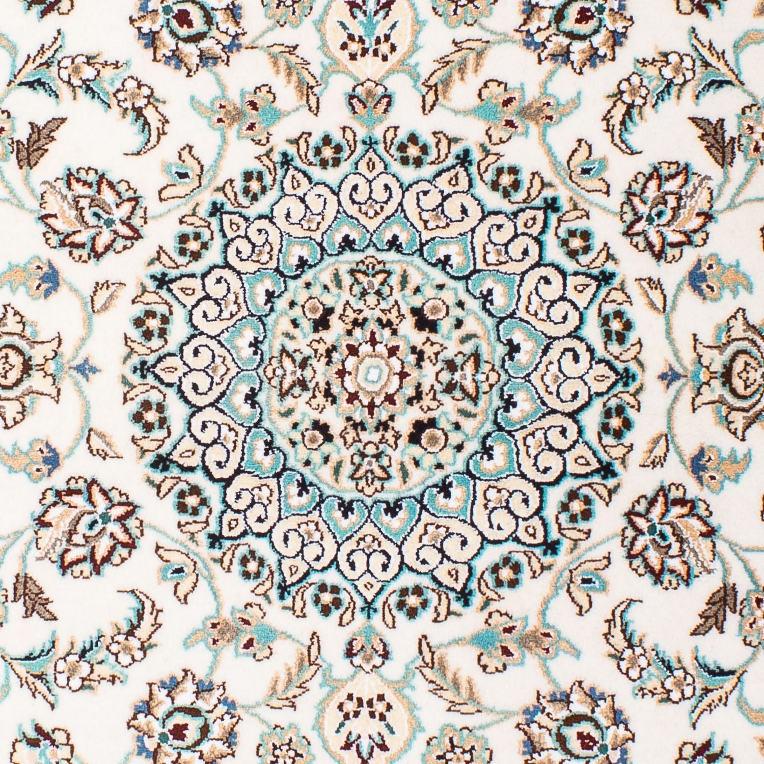 Alfombra Persa - Nain - Real - 147 x 100 cm - beige