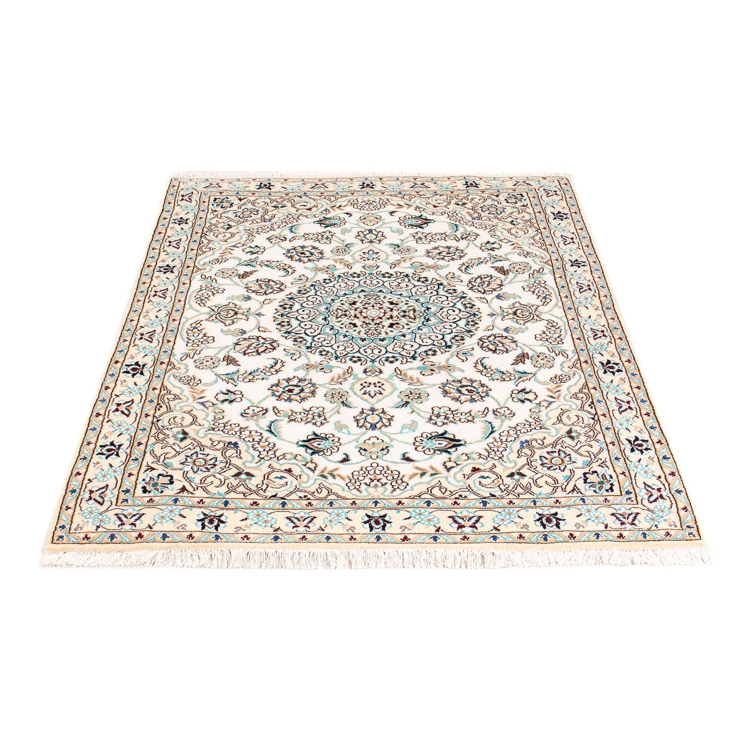 Alfombra Persa - Nain - Real - 147 x 100 cm - beige