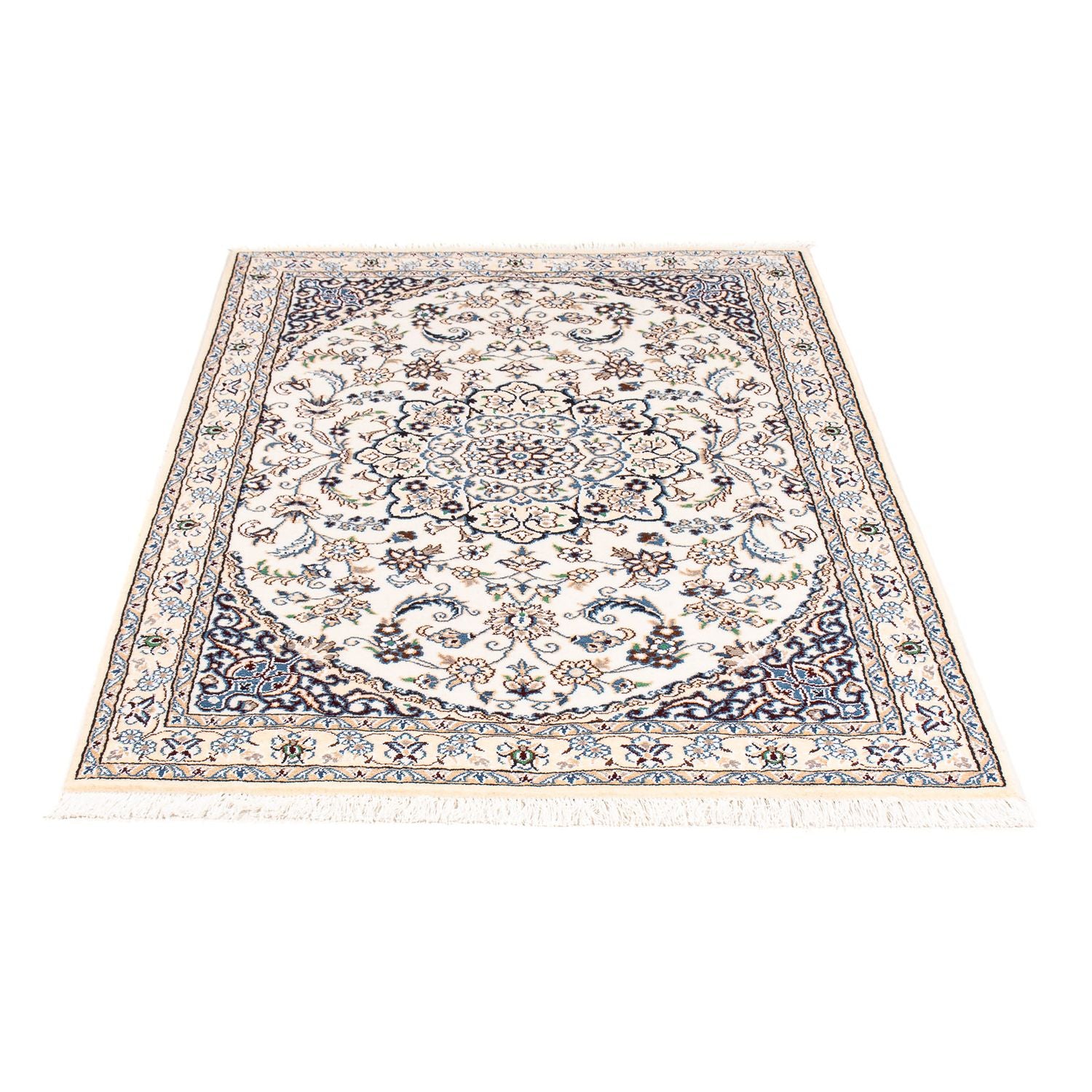 Alfombra Persa - Nain - Real - 150 x 97 cm - beige