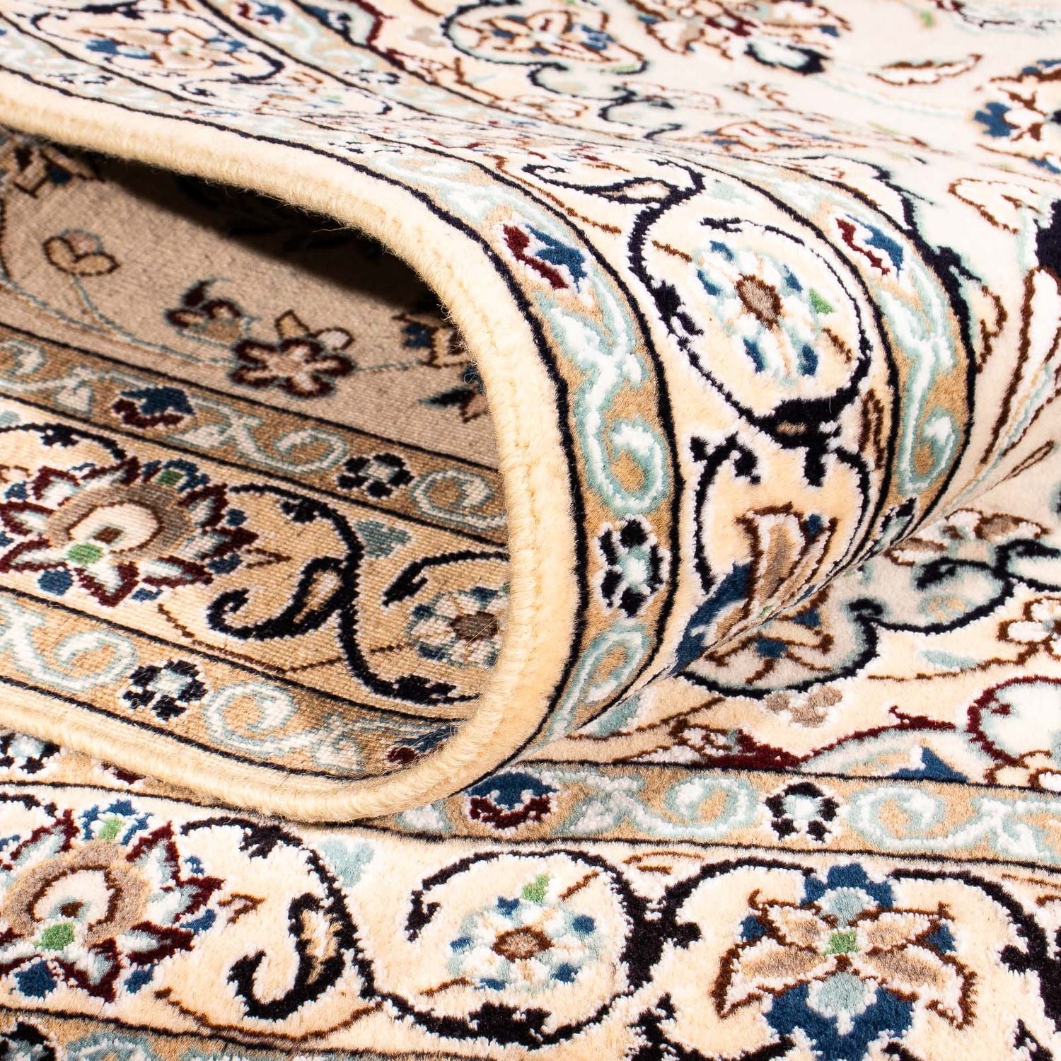 Alfombra Persa - Nain - Real - 175 x 113 cm - beige