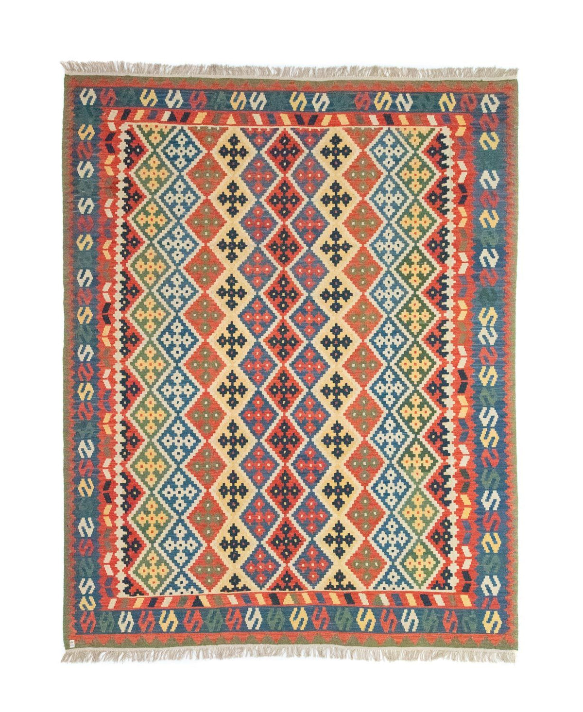 Alfombra Kelim - Oriental - 330 x 257 cm - multicolor