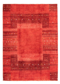 Alfombra Gabbeh - Loribaft Persa - 248 x 180 cm - rojo oscuro