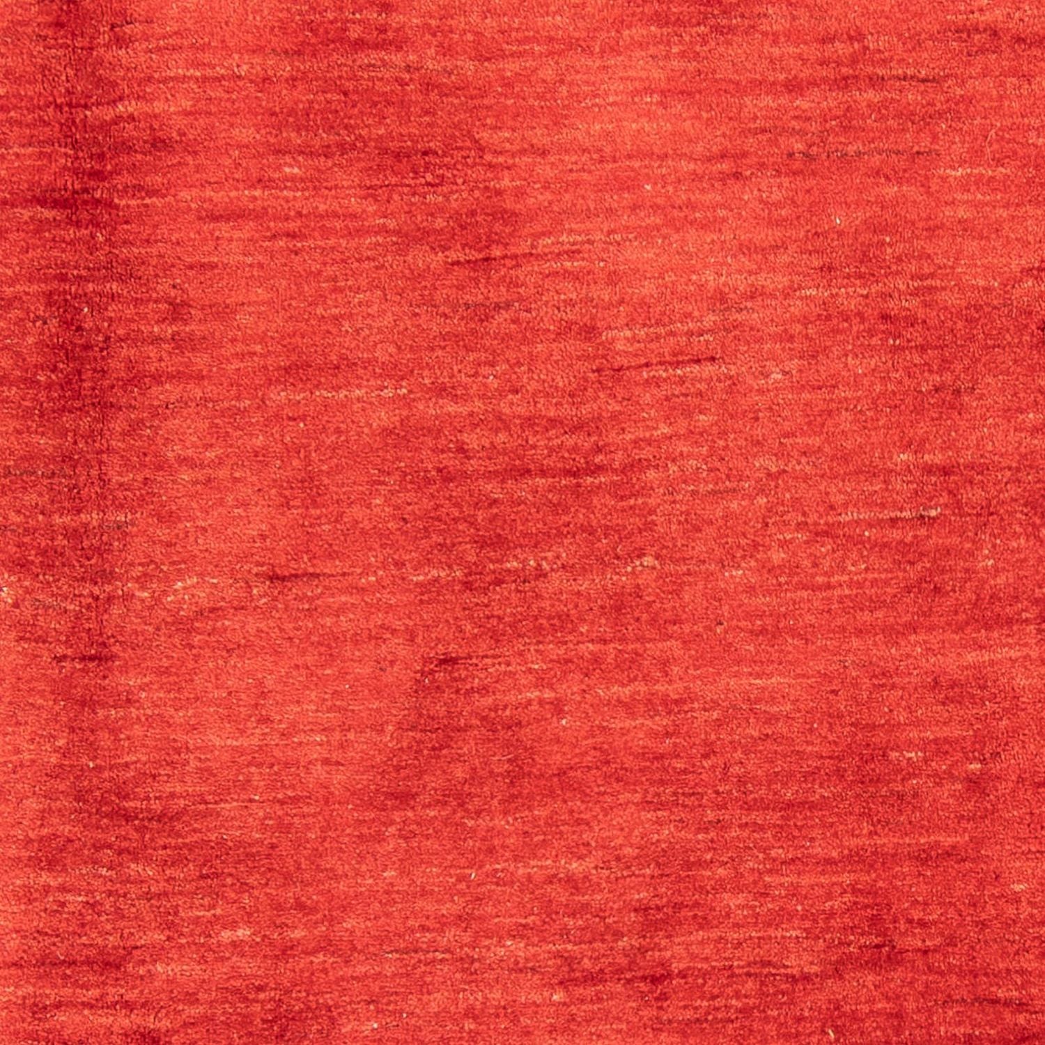 Alfombra Gabbeh - Loribaft Persa - 248 x 180 cm - rojo oscuro
