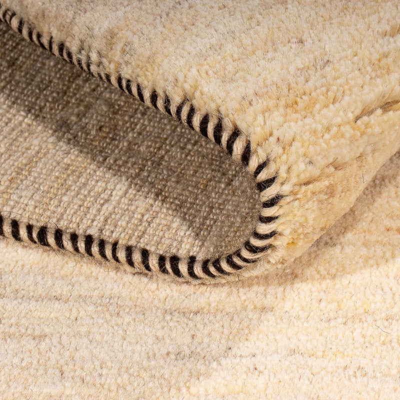 Alfombra Gabbeh - Loribaft Persa - 140 x 75 cm - beige