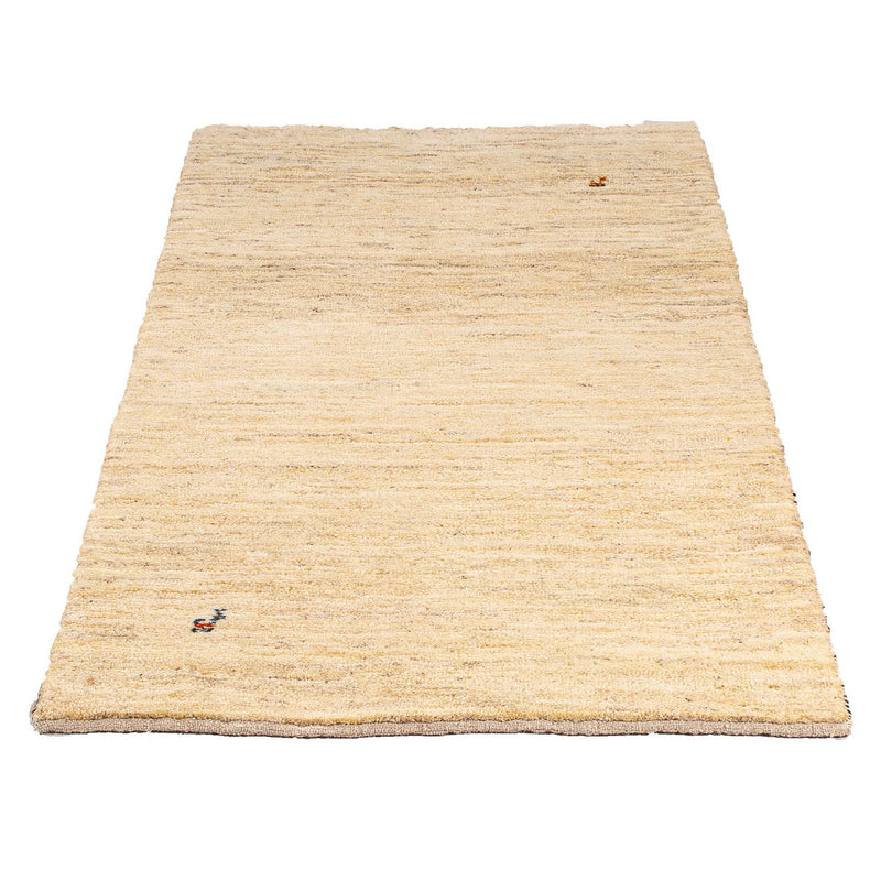 Alfombra Gabbeh - Loribaft Persa - 140 x 75 cm - beige