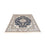 Alfombra persa - Nain - 195 x 146 cm - azul oscuro