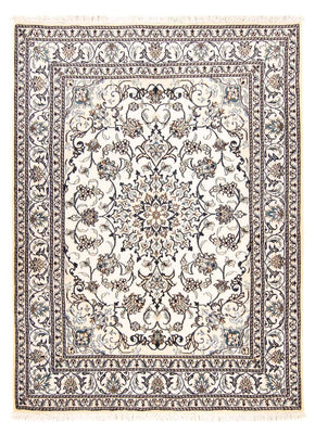 Alfombra persa - Nain - 203 x 147 cm - beige
