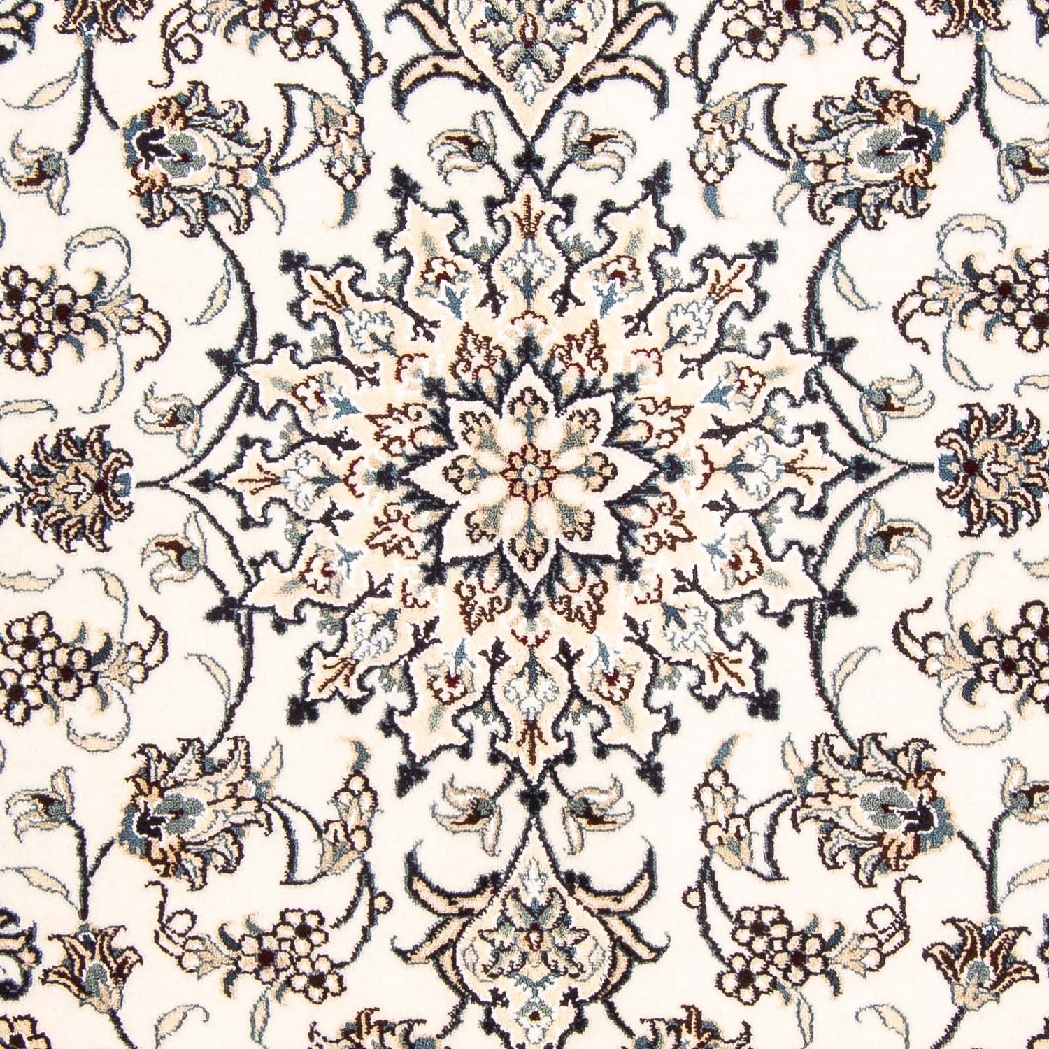 Alfombra persa - Nain - 203 x 147 cm - beige