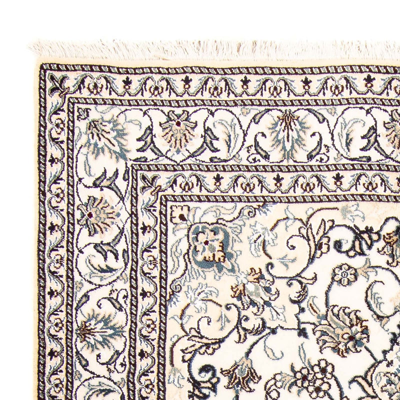 Alfombra persa - Nain - 203 x 147 cm - beige