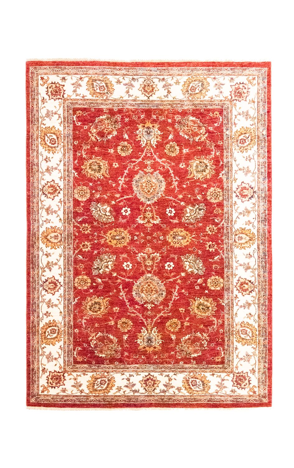 Alfombra Ziegler - 242 x 177 cm - rojo
