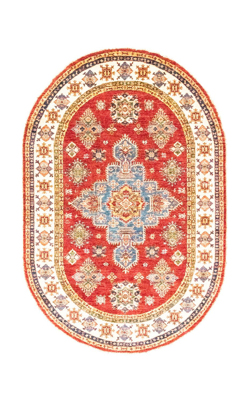 Alfombra Ziegler oval  - 211 x 141 cm - rojo