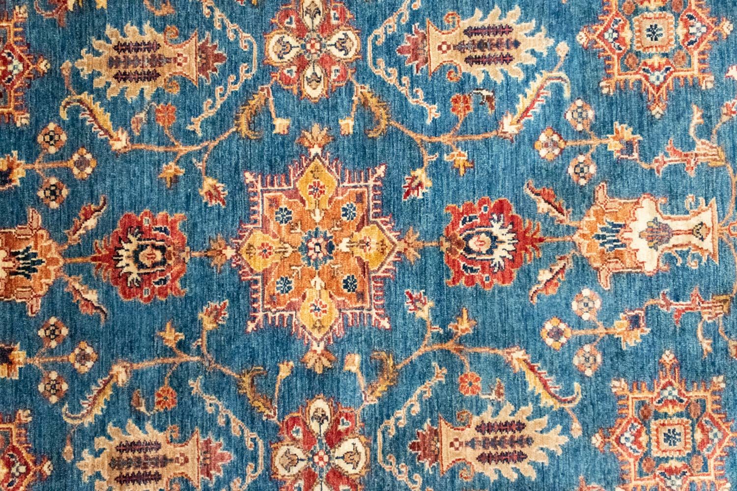 Alfombra Ziegler - 199 x 162 cm - azul