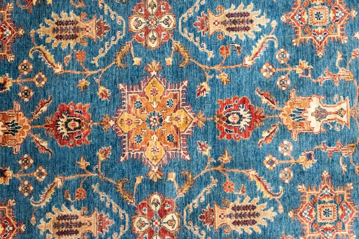 Alfombra Ziegler - 199 x 162 cm - azul