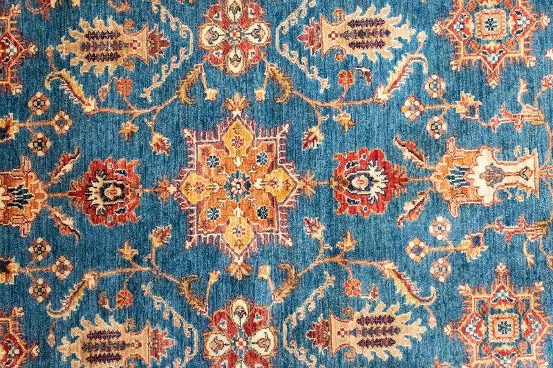 Alfombra Ziegler - 199 x 162 cm - azul