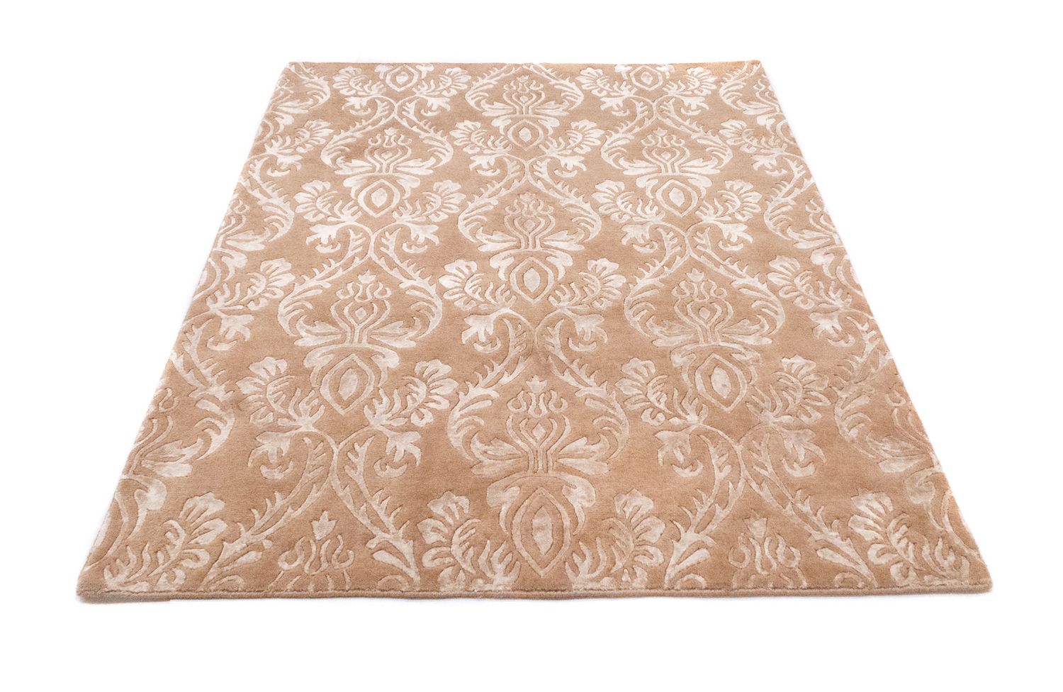 Alfombra de diseño - 182 x 127 cm - marrón