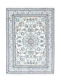 Alfombra persa - Nain - 200 x 144 cm - blanco natural