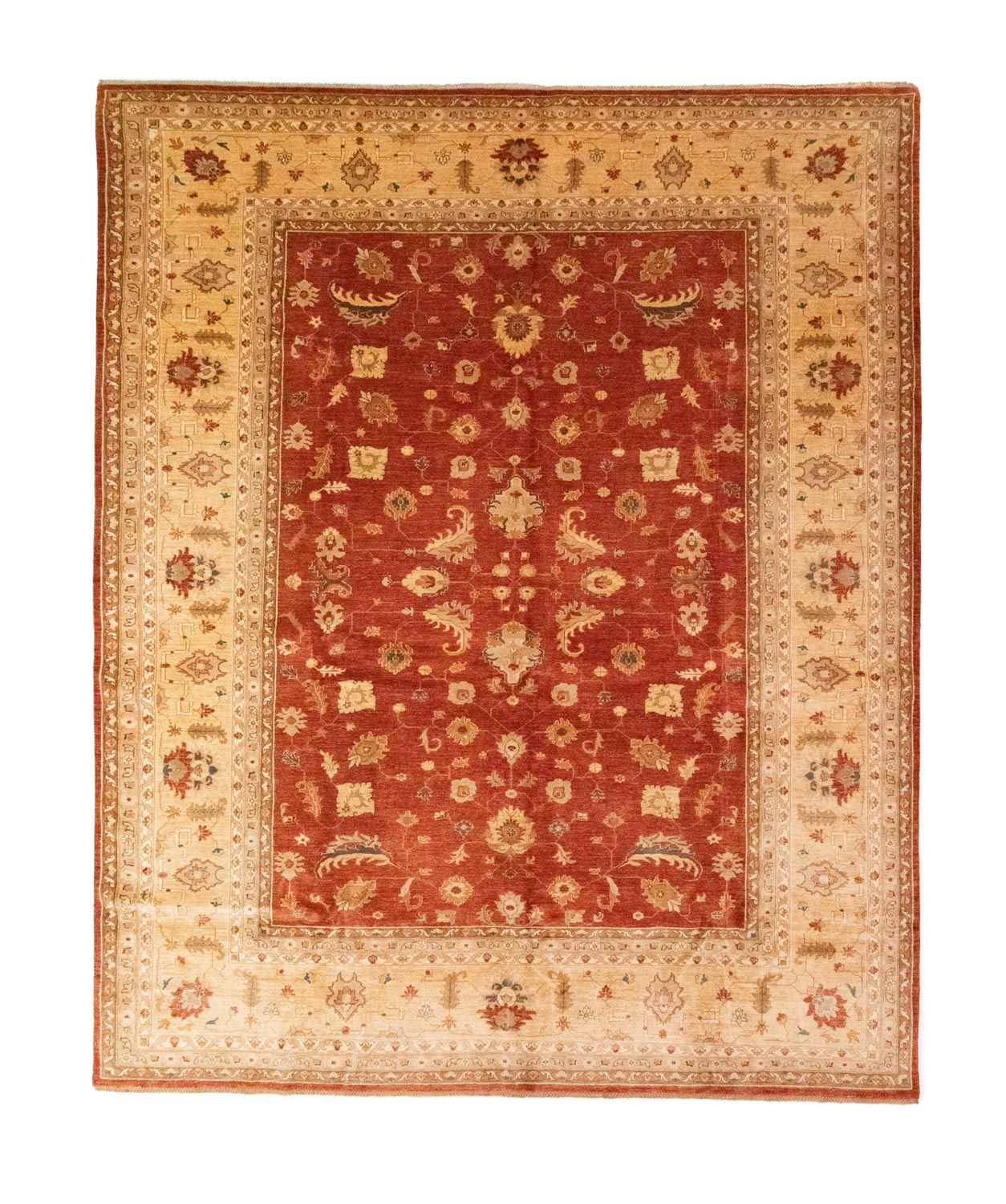 Alfombra Ziegler - 398 x 307 cm - rojo