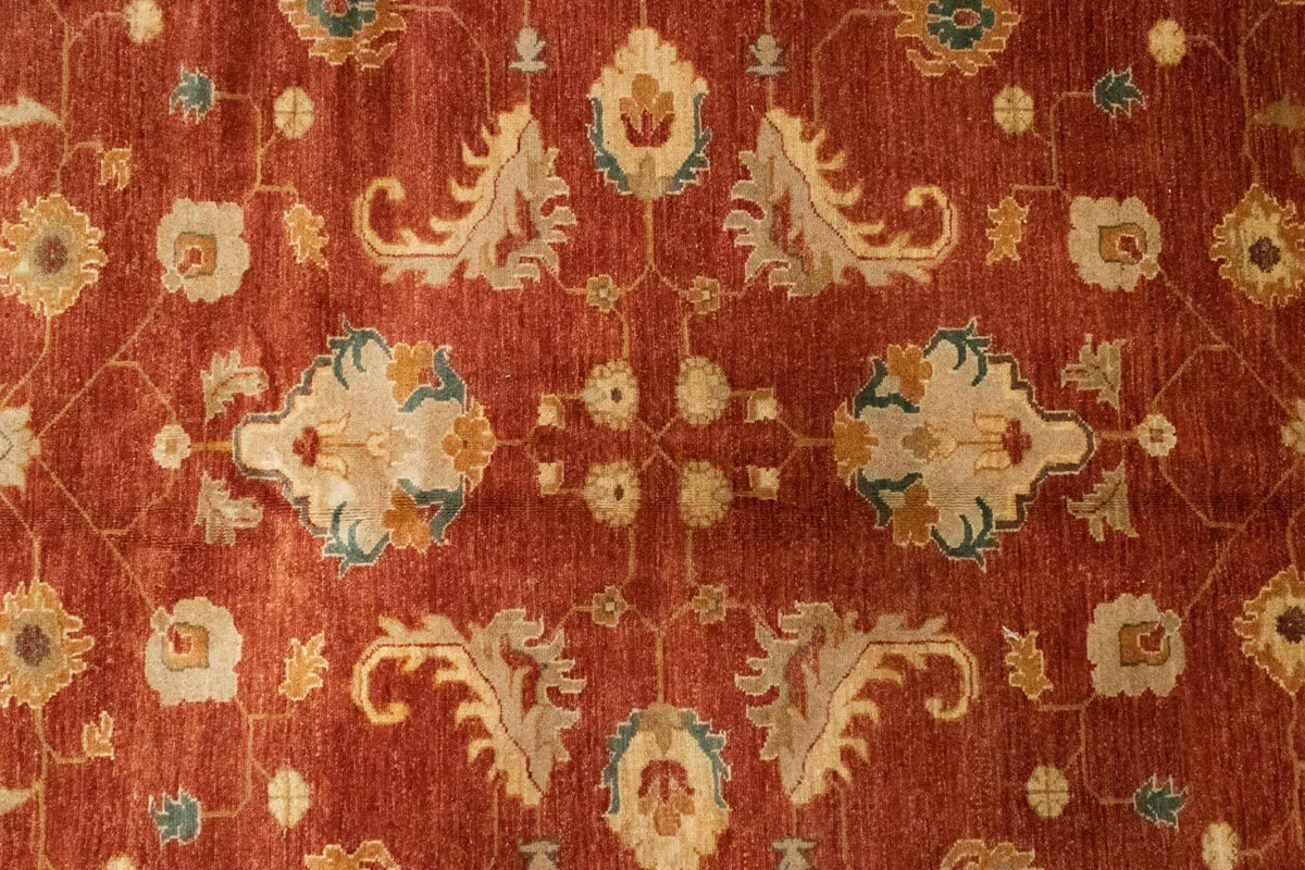 Alfombra Ziegler - 398 x 307 cm - rojo