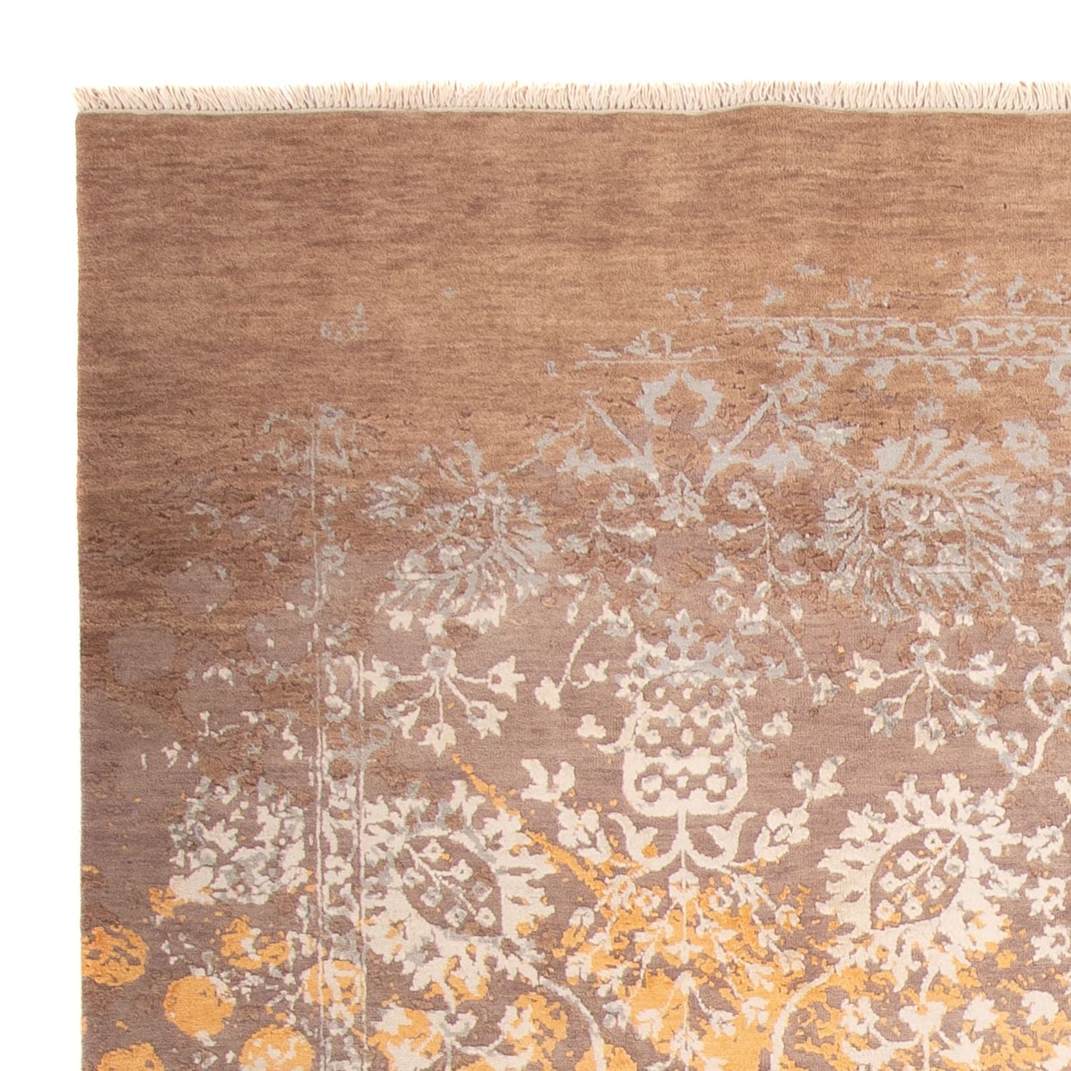 Alfombra de diseño - 301 x 237 cm - marrón