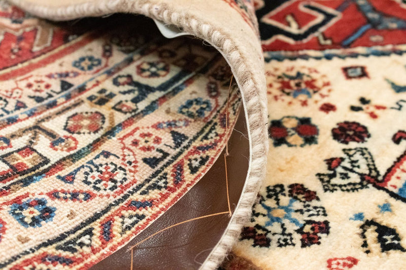 Alfombra persa - Nómada - 200 x 154 cm - beige