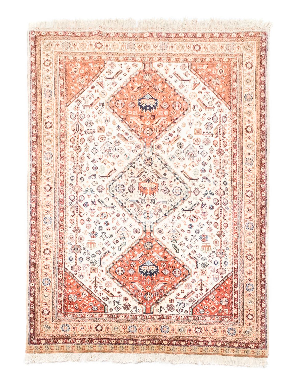 Alfombra persa - Nómada - 203 x 145 cm - beige