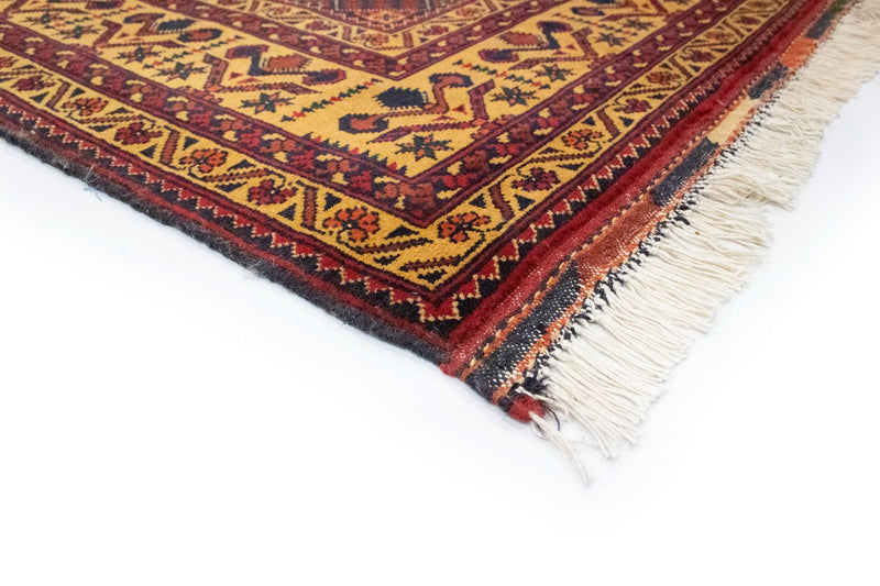 Alfombra afgana - 190 x 152 cm - rojo