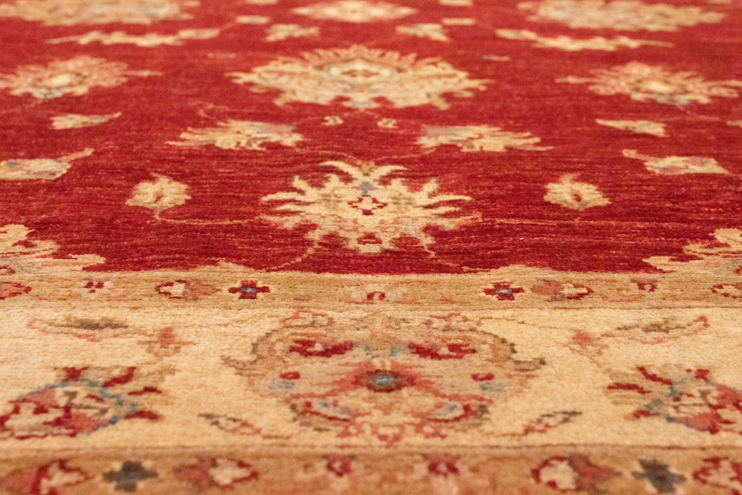 Alfombra Ziegler - 192 x 150 cm - rojo