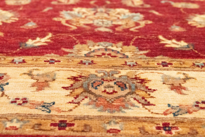 Alfombra Ziegler - 202 x 153 cm - rojo