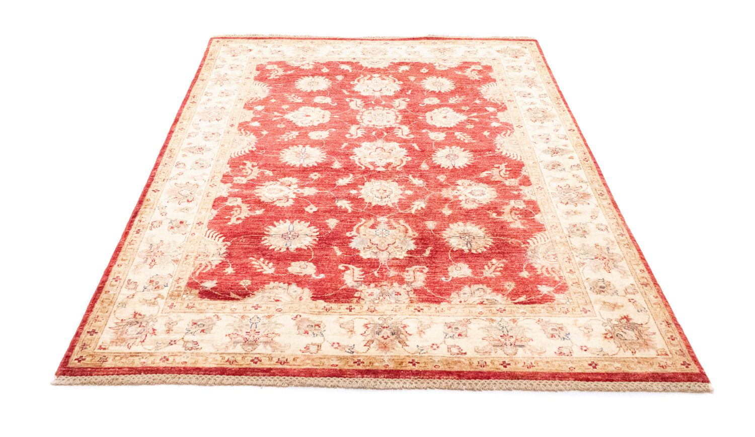 Alfombra Ziegler - 202 x 153 cm - rojo