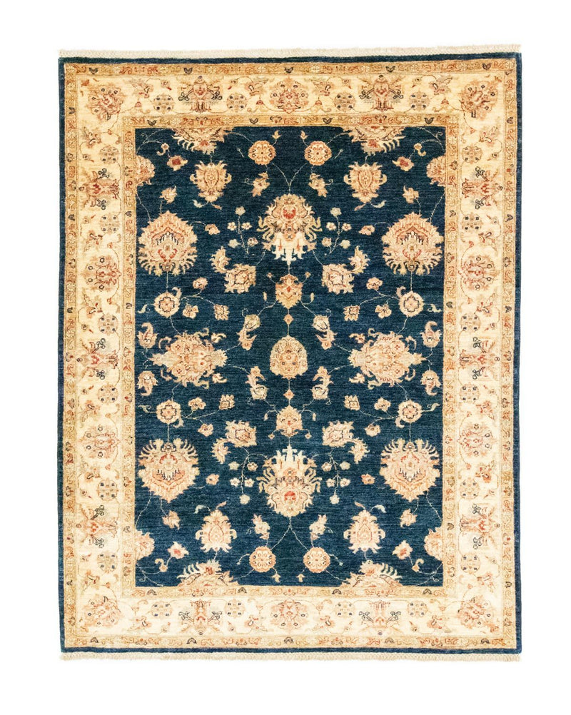 Alfombra Ziegler - 198 x 150 cm - azul