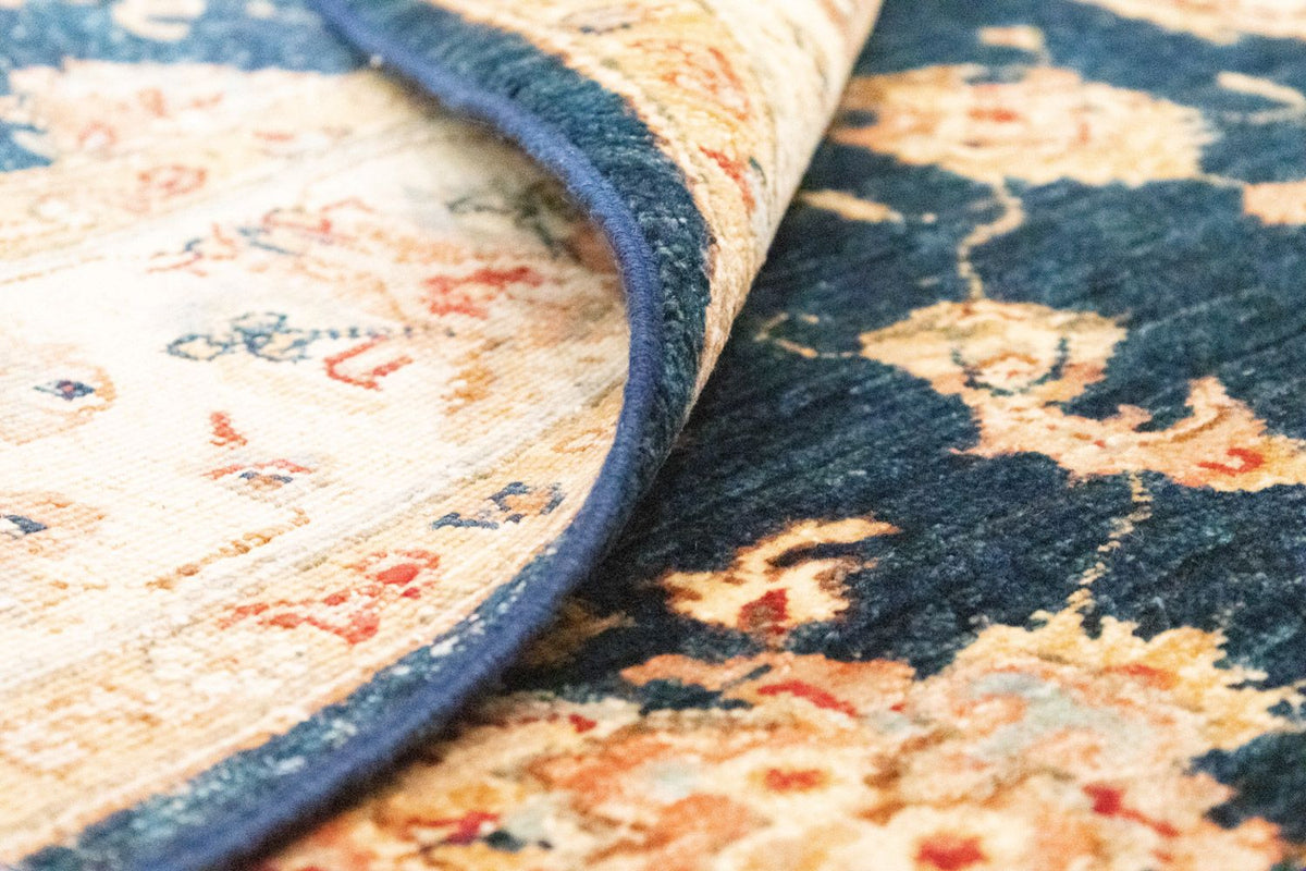 Alfombra Ziegler - 198 x 150 cm - azul