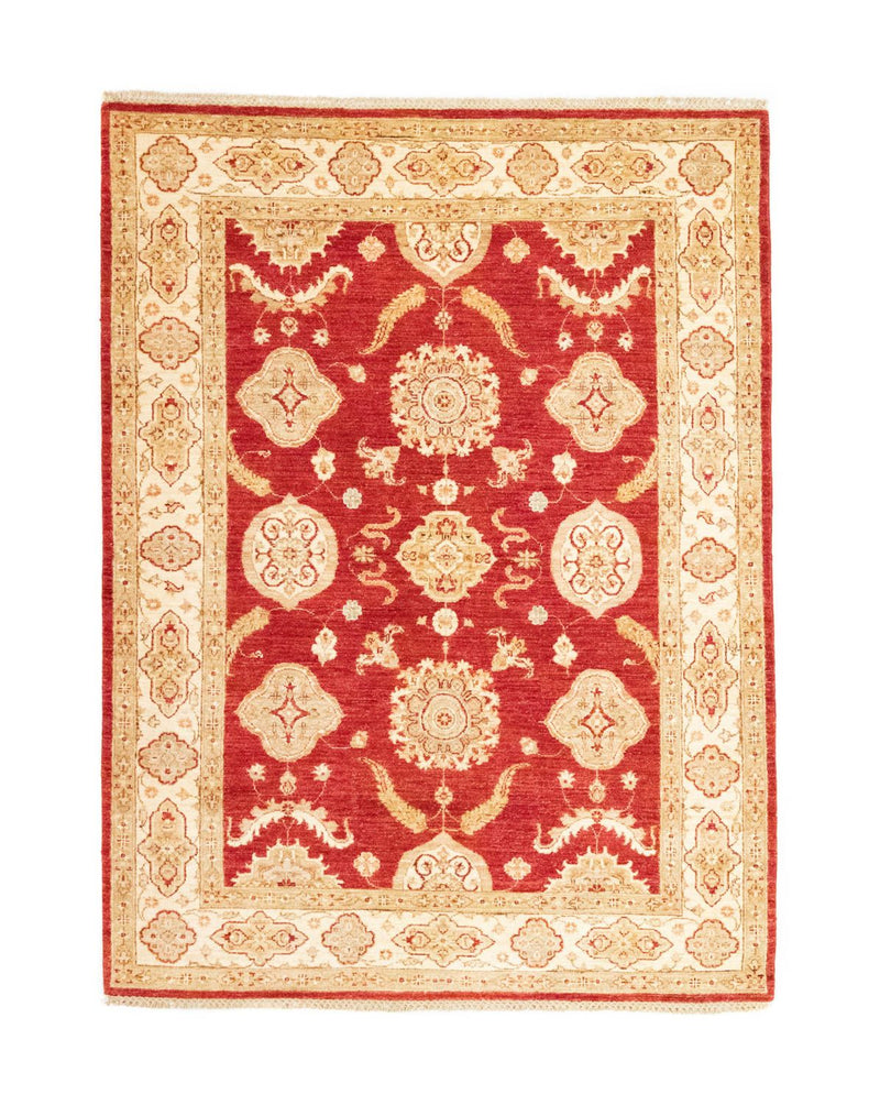 Alfombra Ziegler - 206 x 151 cm - rojo