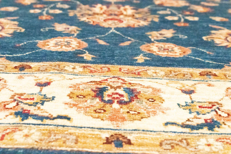 Alfombra Ziegler - 209 x 152 cm - azul