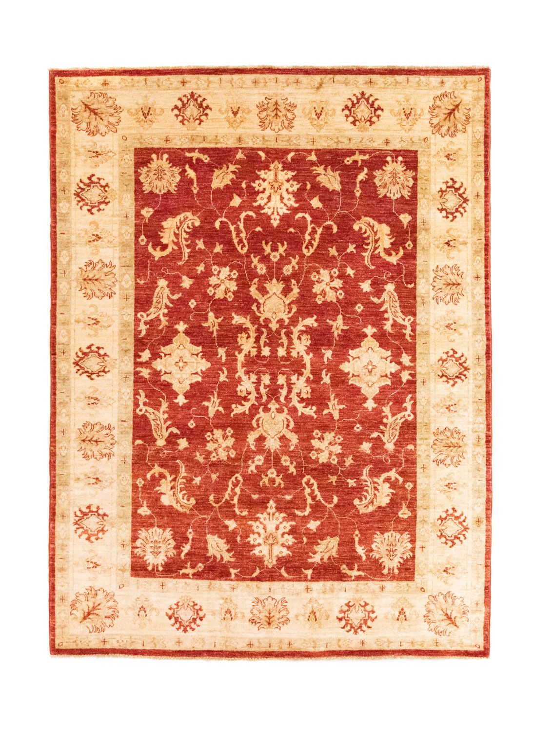 Alfombra Ziegler - 199 x 150 cm - rojo