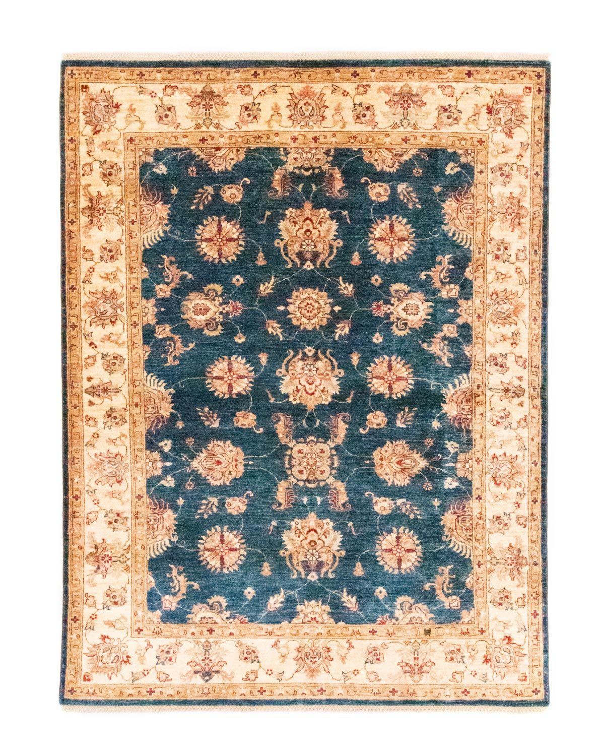 Alfombra Ziegler - 204 x 152 cm - azul