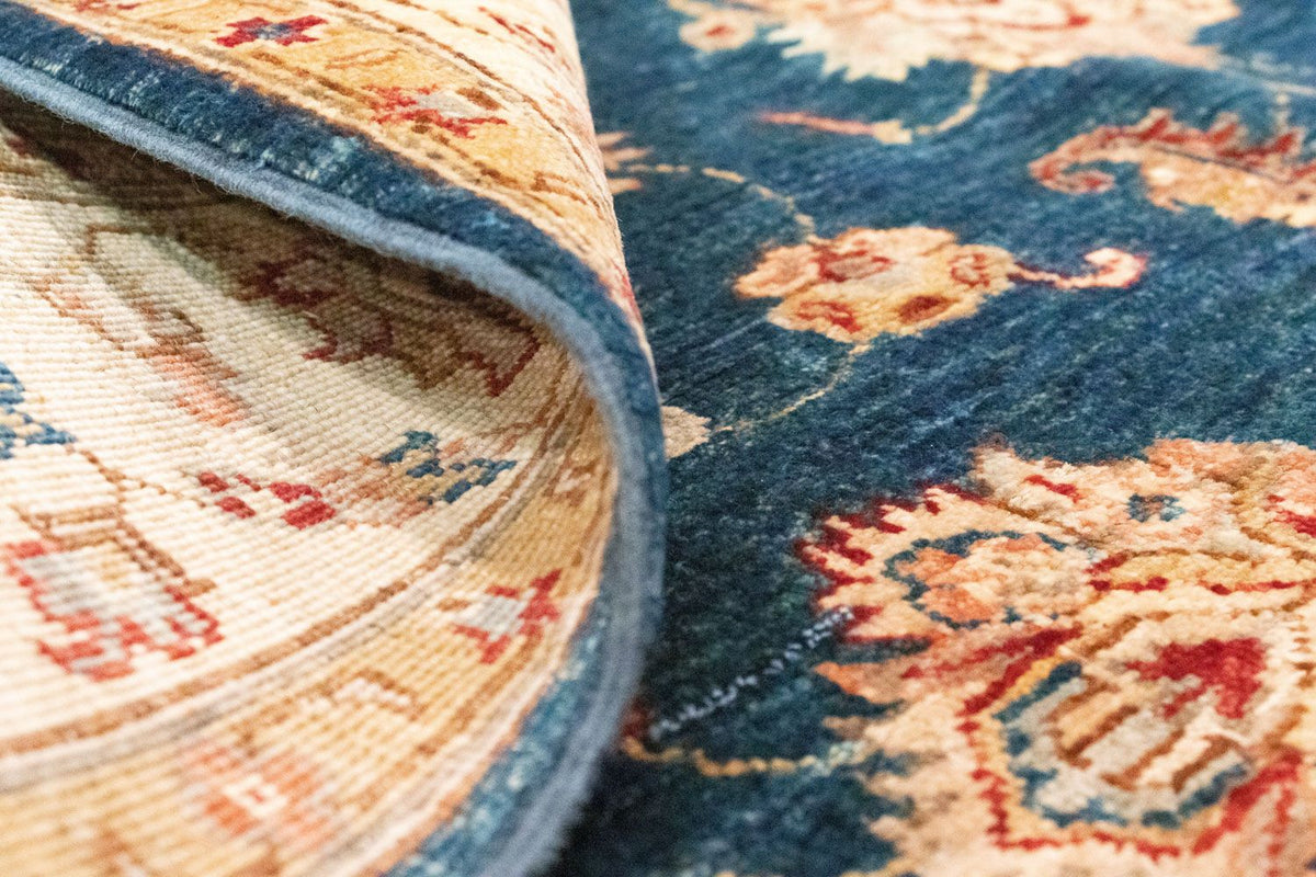 Alfombra Ziegler - 204 x 152 cm - azul