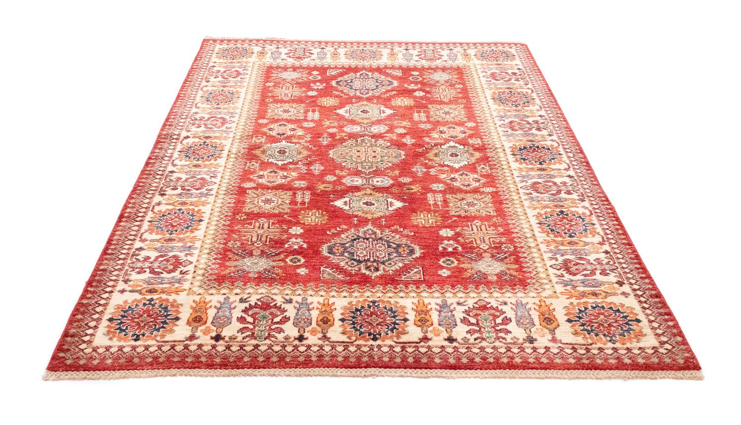 Alfombra Ziegler - Kazak - 199 x 158 cm - óxido