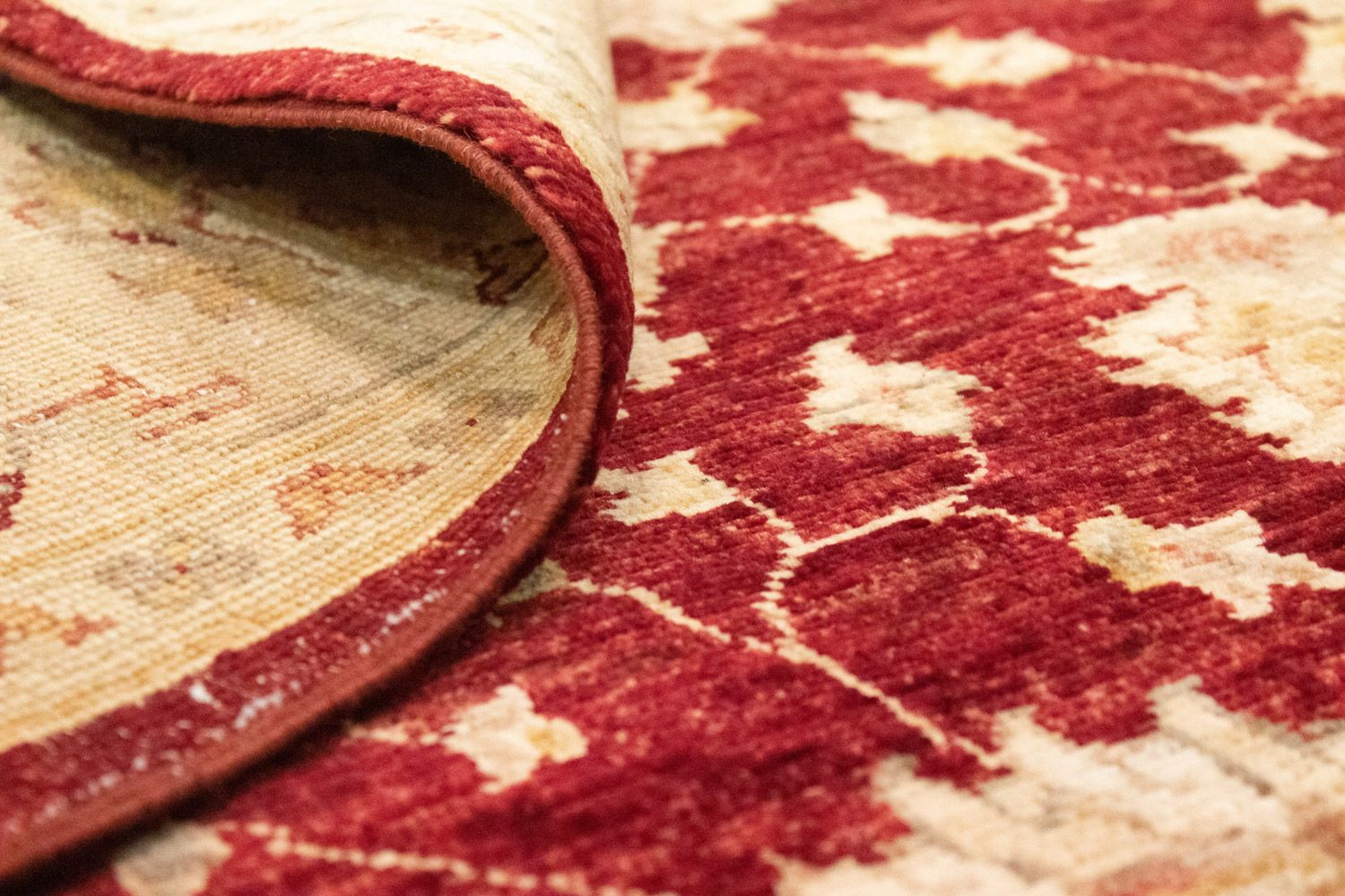 Alfombra Ziegler - 204 x 125 cm - rojo
