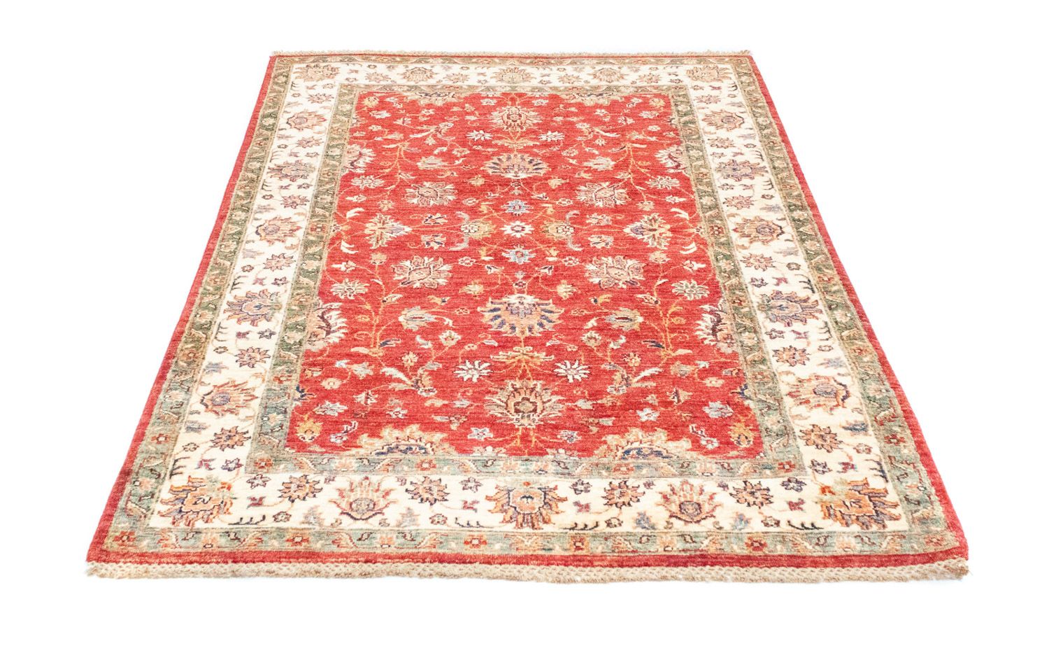 Alfombra Ziegler - 183 x 123 cm - rojo