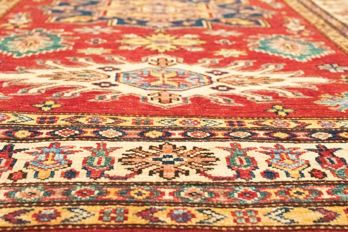 Alfombra Ziegler - Kazak - 183 x 112 cm - naranja