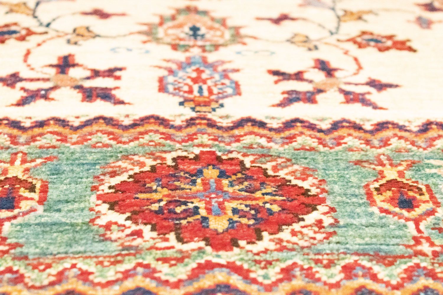 Alfombra Ziegler - Kazak - 188 x 117 cm - beige