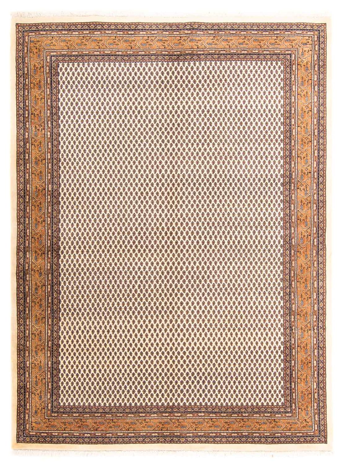 Alfombra oriental - Mir - Indus - 238 x 176 cm - beige
