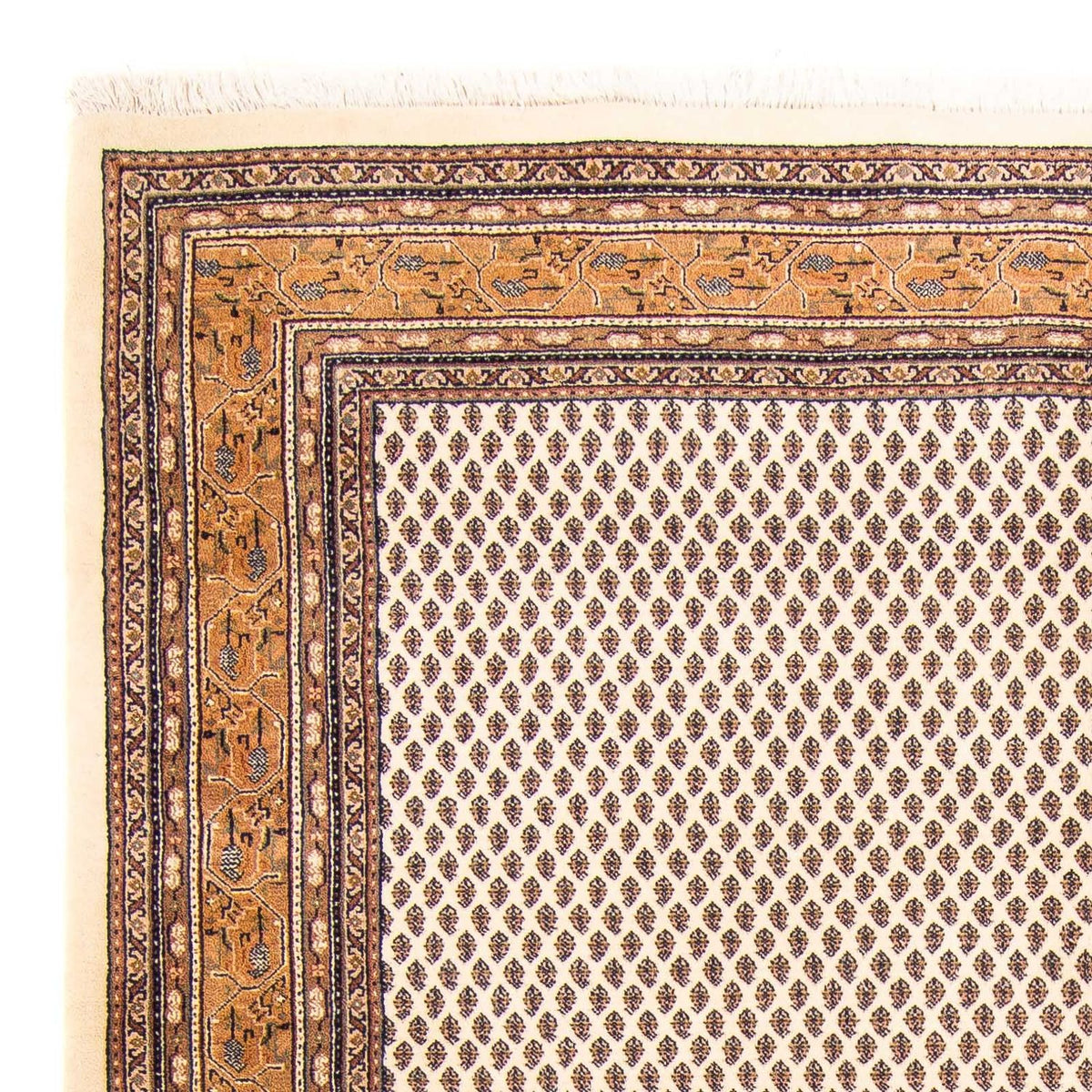 Alfombra oriental - Mir - Indus - 238 x 176 cm - beige