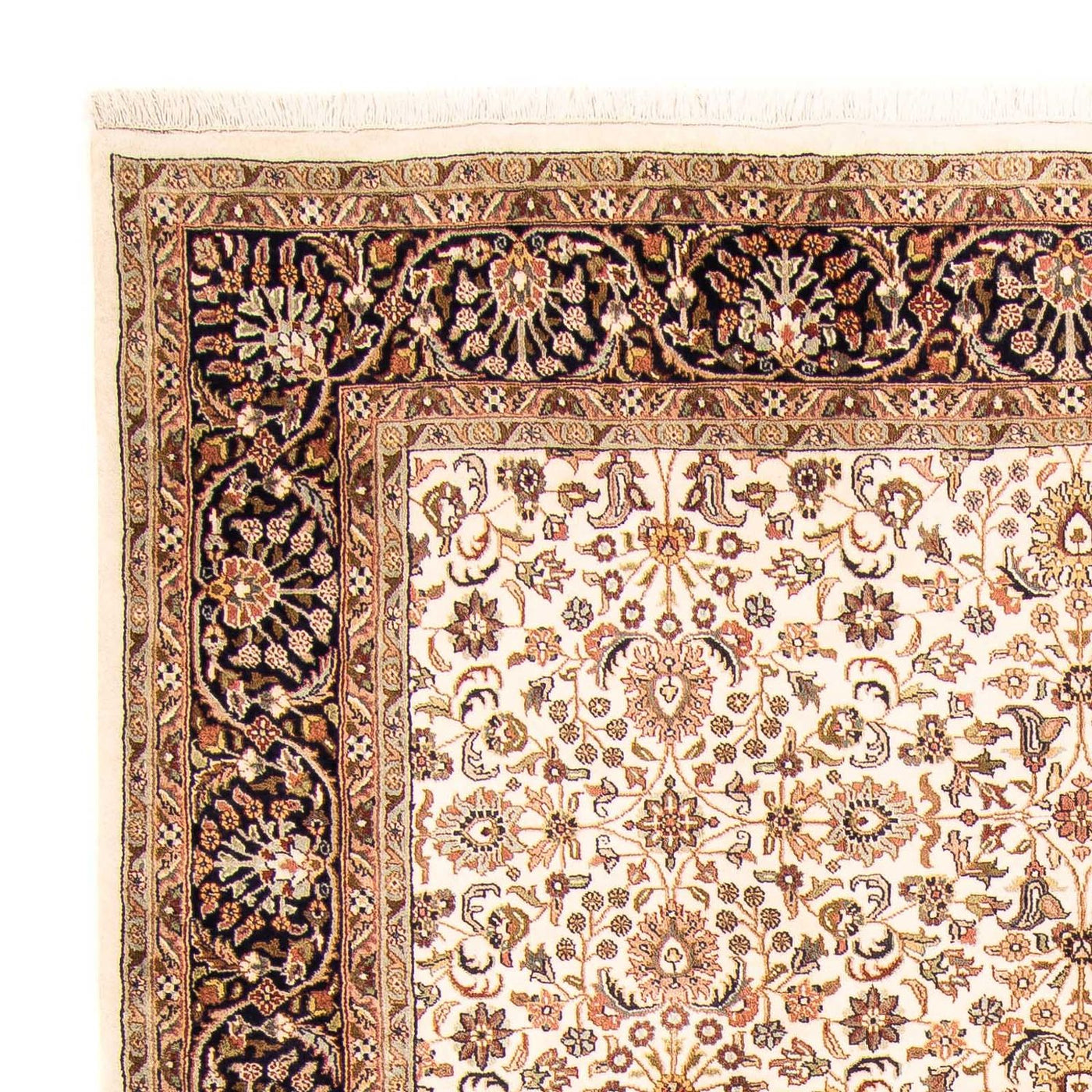 Kashan Indo Alfombra 305x202cm - Alfombra oriental