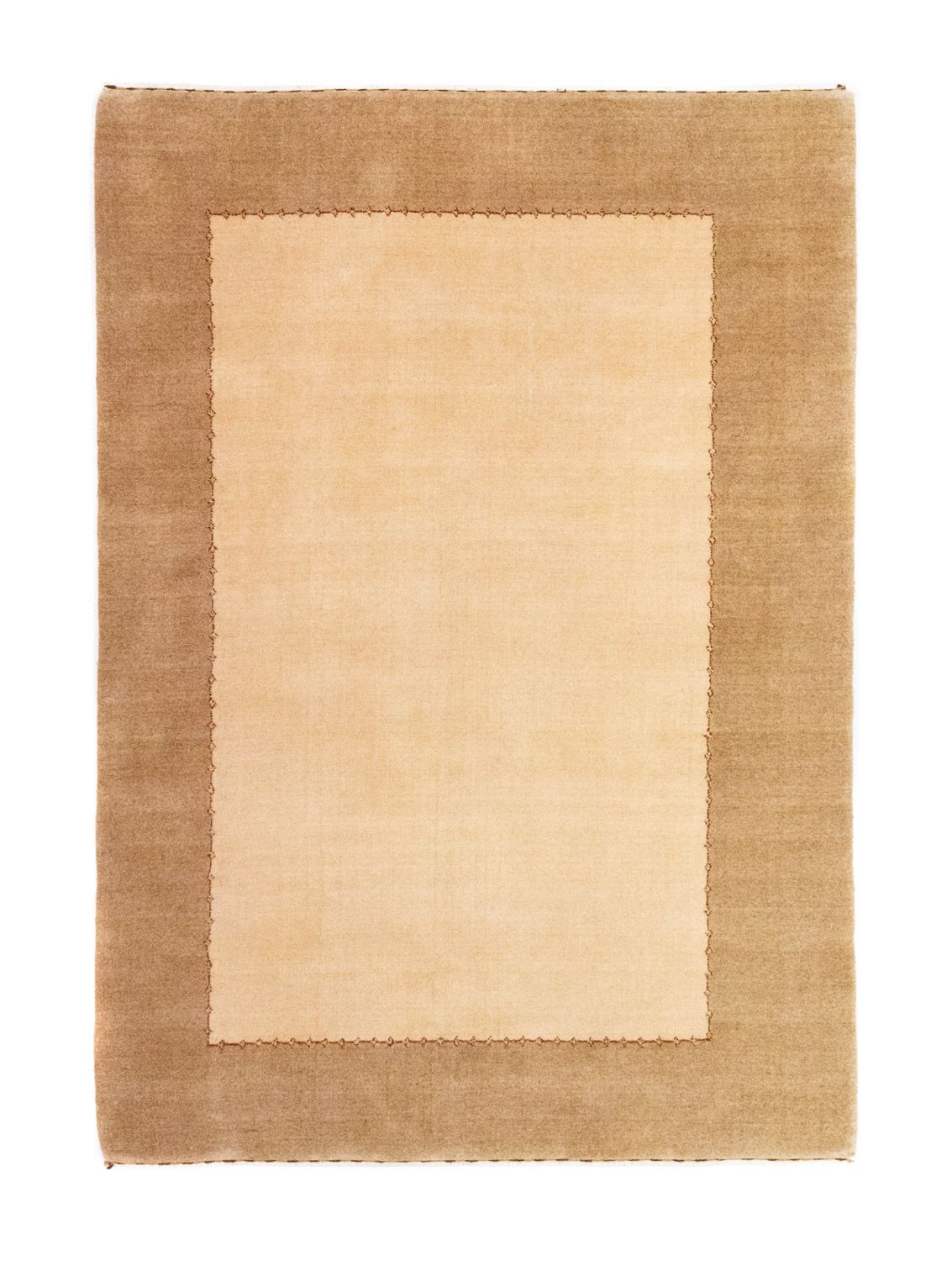 Alfombra Gabbeh - Loribaft Persa - 185 x 122 cm - marrón