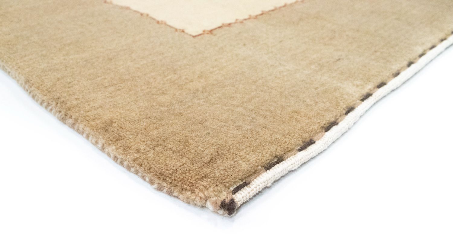Alfombra Gabbeh - Loribaft Persa - 185 x 122 cm - marrón