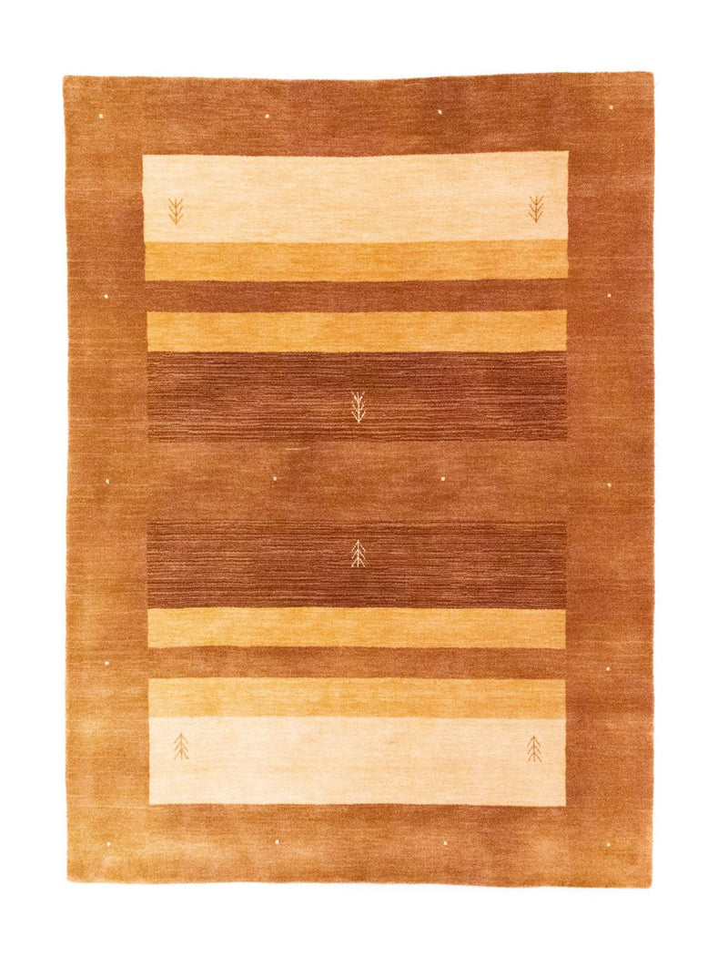 Alfombra Gabbeh - Loribaft Persa - 169 x 120 cm - naranja